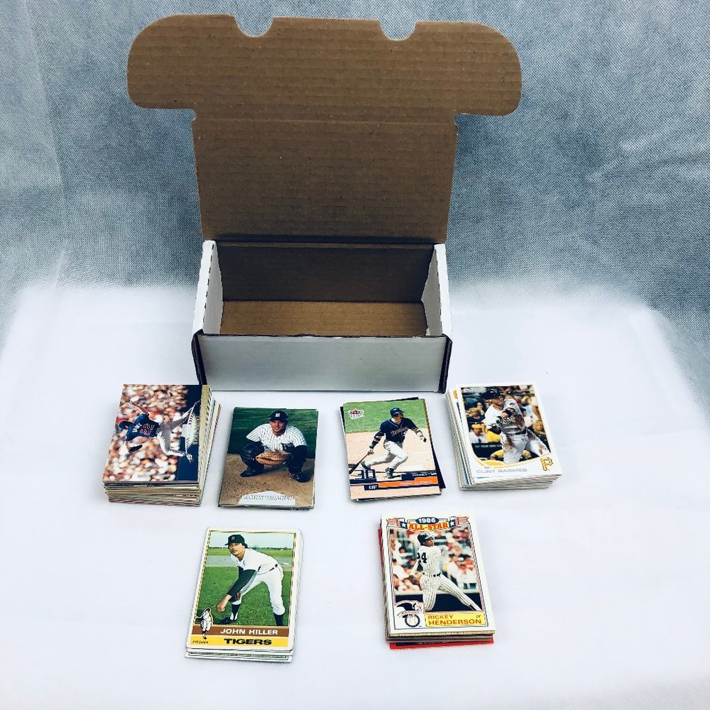 Baseball Cards Lot - Various Years - 156 Cards in Total